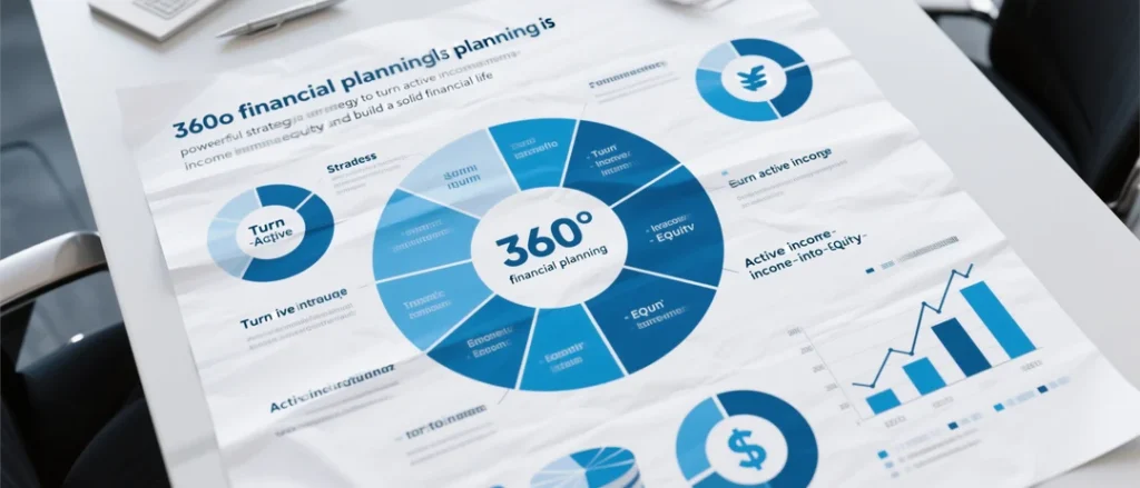Planejamento Financeiro 360º: Renda Ativa e Patrimônio Passivo